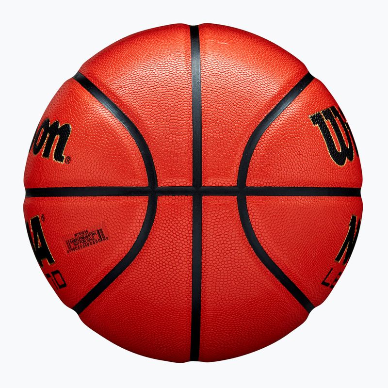 Basketball Wilson NCAA Legend orange/black Größe 7 4