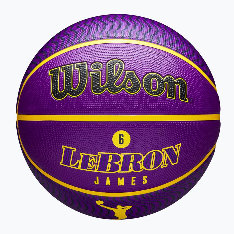 Wilson NBA Spieler Icon Outdoor Lebron Basketball WZ4005901XB7 Größe 7