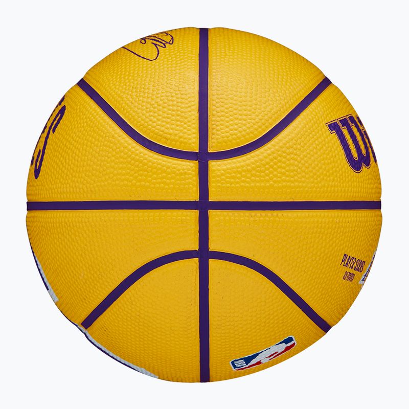 Wilson NBA Spieler Icon Mini Lebron Basketball WZ4007201XB3 Größe 3 5