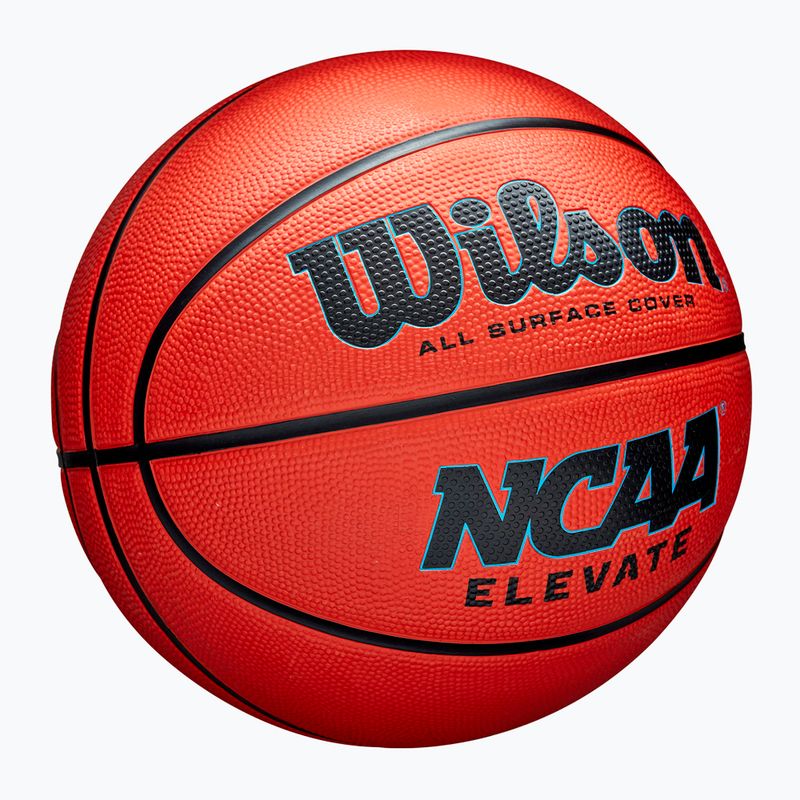 Wilson NCAA Elevate orange/schwarz Basketball Größe 6 2