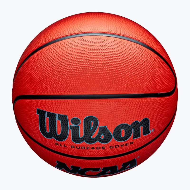 Wilson NCAA Elevate orange/schwarz Kinder Basketball Größe 5 4