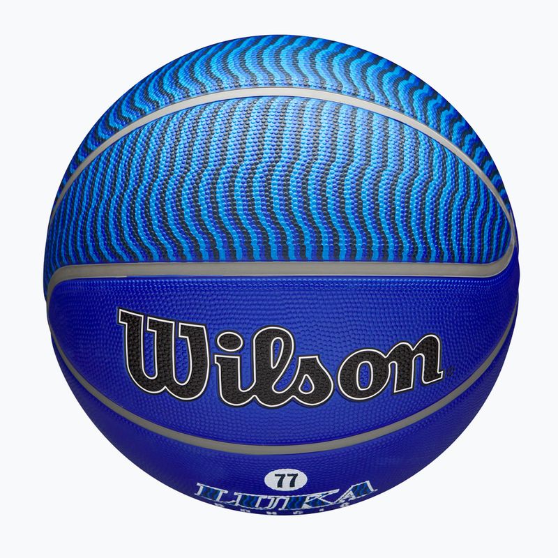 Wilson NBA Spieler Icon Outdoor Luka Basketball WZ4006401XB7 Größe 7 5