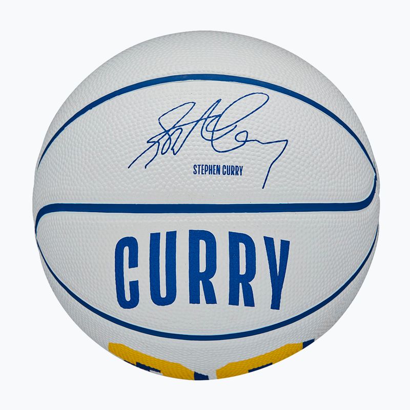 Wilson NBA Spieler Icon Mini Curry Basketball WZ4007401XB3 Größe 3