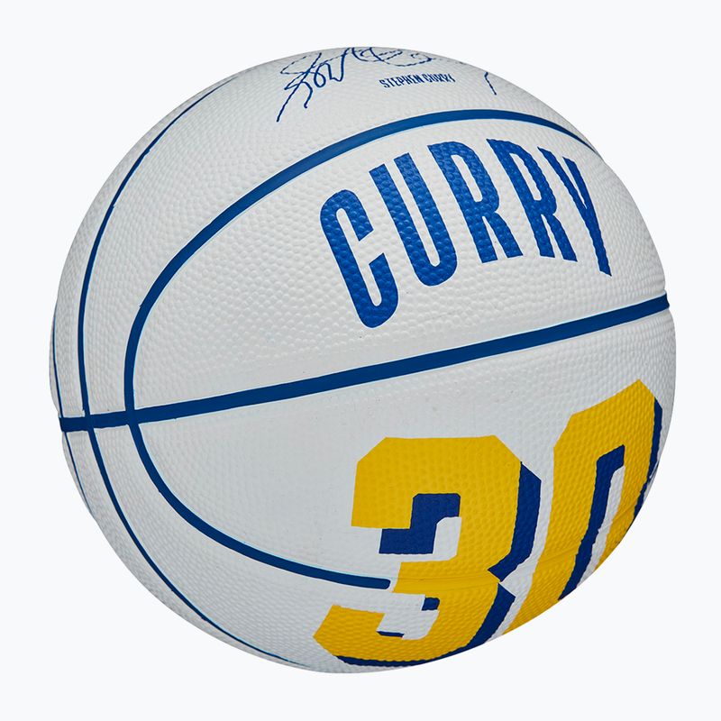 Wilson NBA Spieler Icon Mini Curry Basketball WZ4007401XB3 Größe 3 2