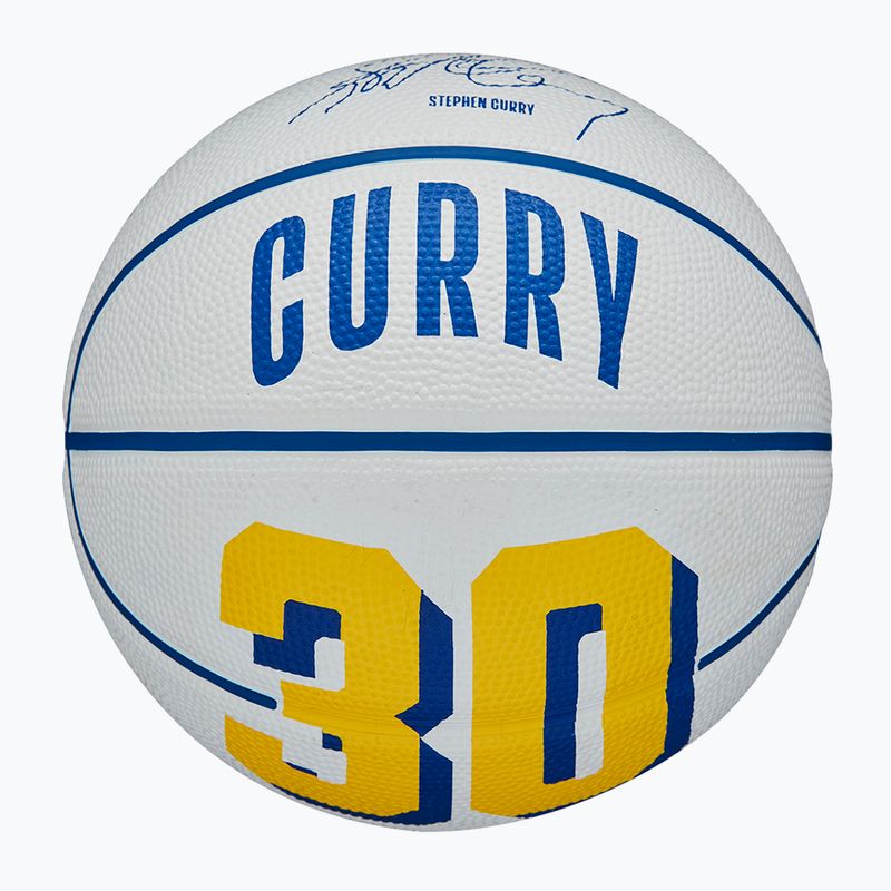 Wilson NBA Spieler Icon Mini Curry Basketball WZ4007401XB3 Größe 3 3