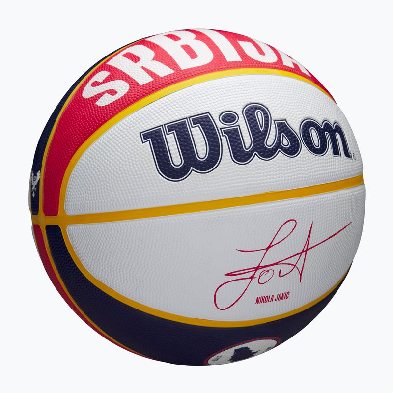 Wilson NBA Spieler Lokale Jokic blau Größe 7 Basketball 2