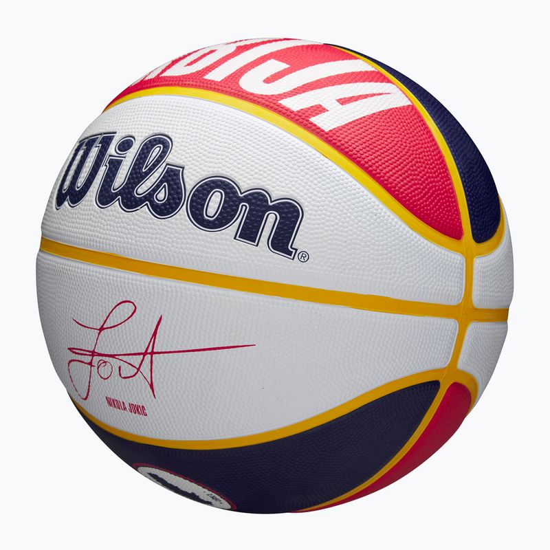 Wilson NBA Spieler Lokale Jokic blau Größe 7 Basketball