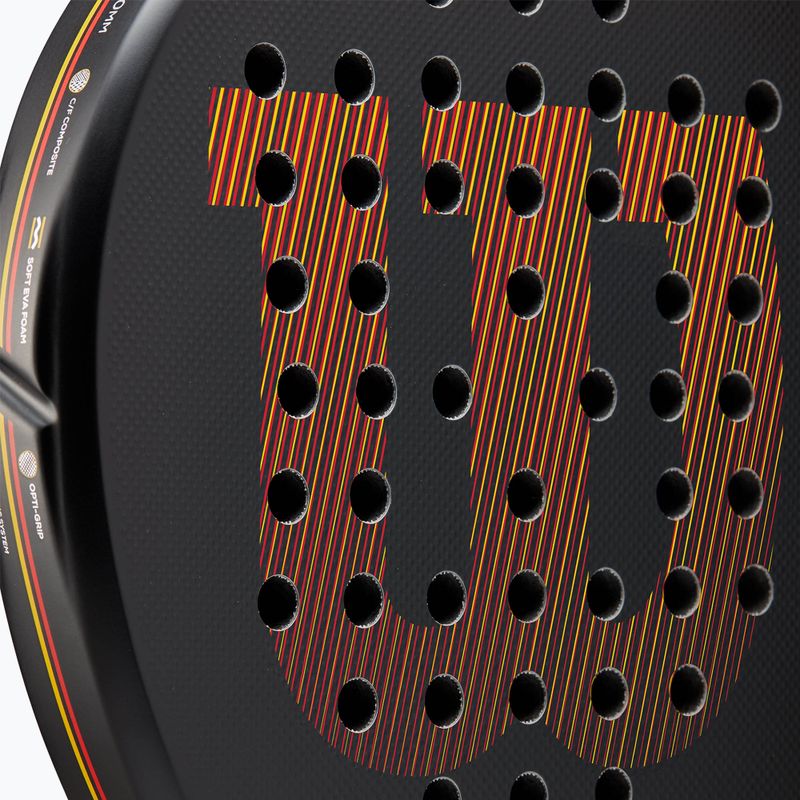 Wilson Pro Staff V2 Elite Paddelschläger schwarz/rot/gelb 5