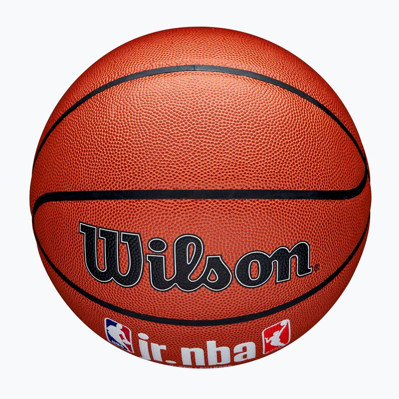 Wilson NBA JR Fam Logo Basketball Indoor Outdoor braun Größe 6 4