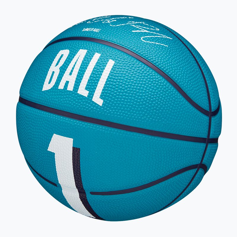 Wilson NBA Spieler Icon Mini Lamelo Basketball WZ4012901XB3 Größe 3 4