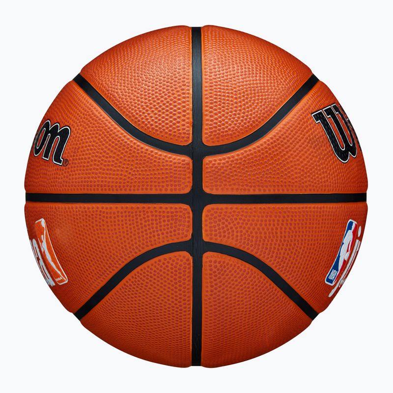 Wilson NBA JR Fam Logo Authentic Outdoor braun Basketball Größe 7
