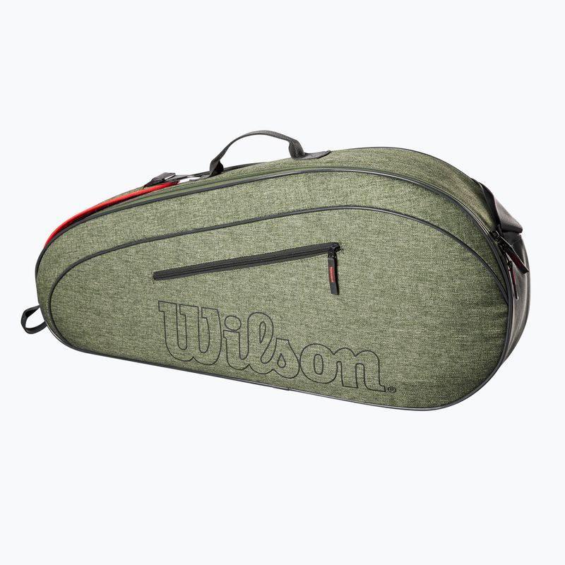 Wilson Team Tennistasche 3Pk heather green