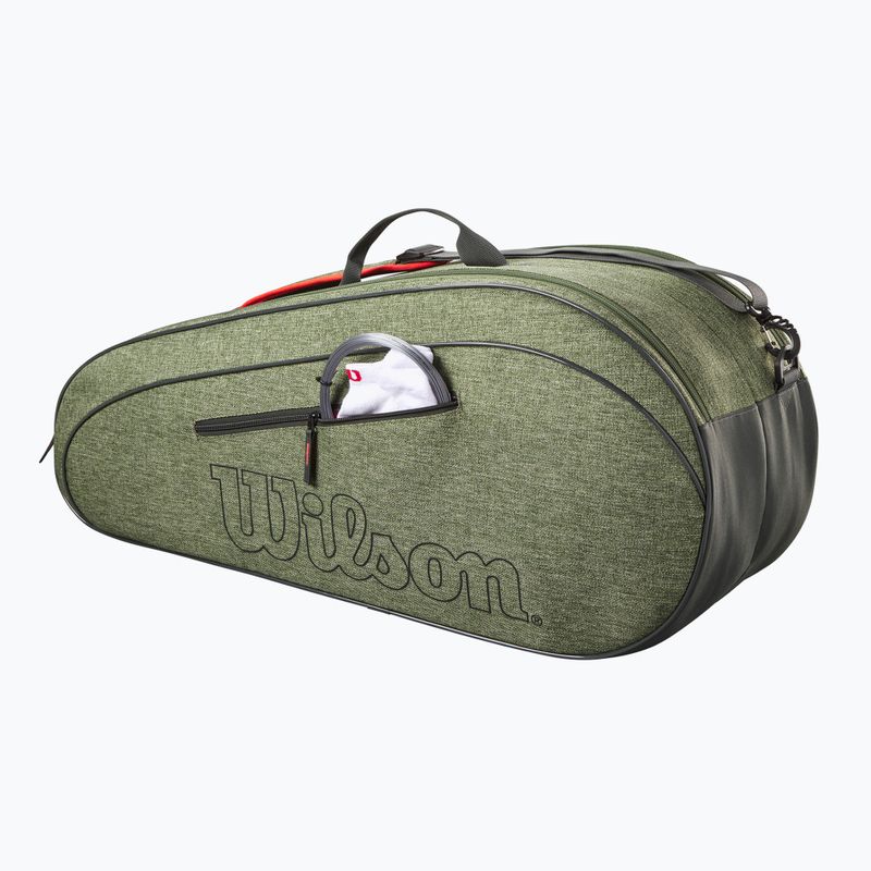 Wilson Team Tennistasche 6Pk heather green 3