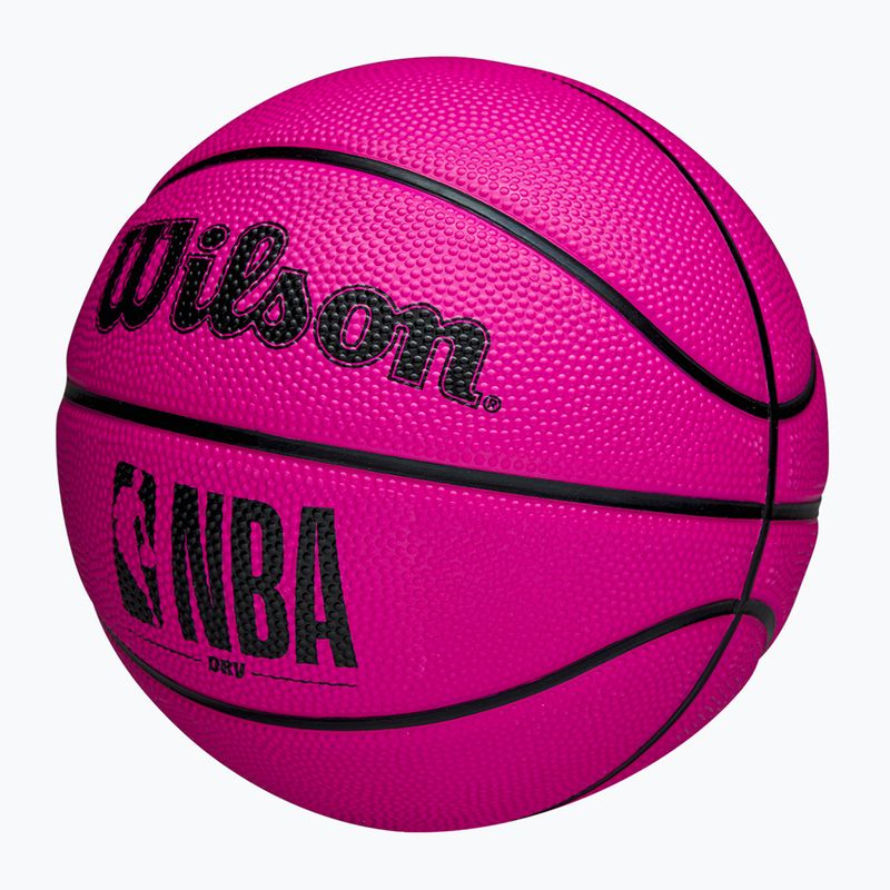 Kinder Basketball Wilson DRV Mini rosa Größe 3 3