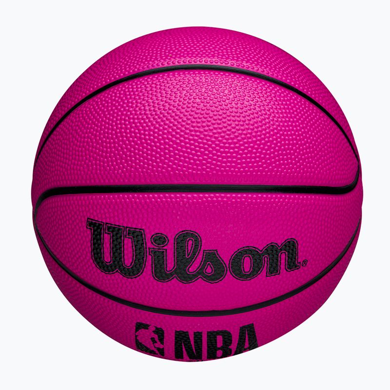 Kinder Basketball Wilson DRV Mini rosa Größe 3 4