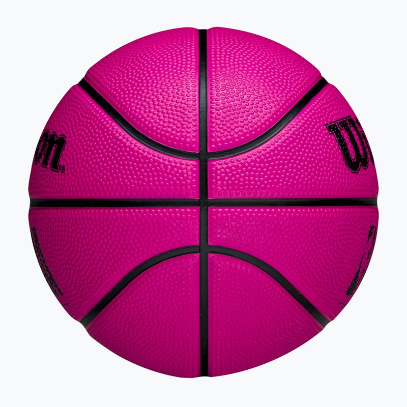 Kinder Basketball Wilson DRV Mini rosa Größe 3 6