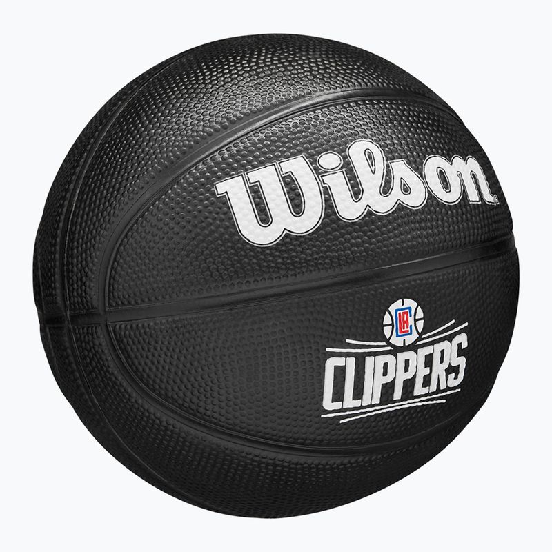 Wilson NBA Team Tribute Mini Los Angeles Clippers Basketball WZ4017612XB3 Größe 3 2