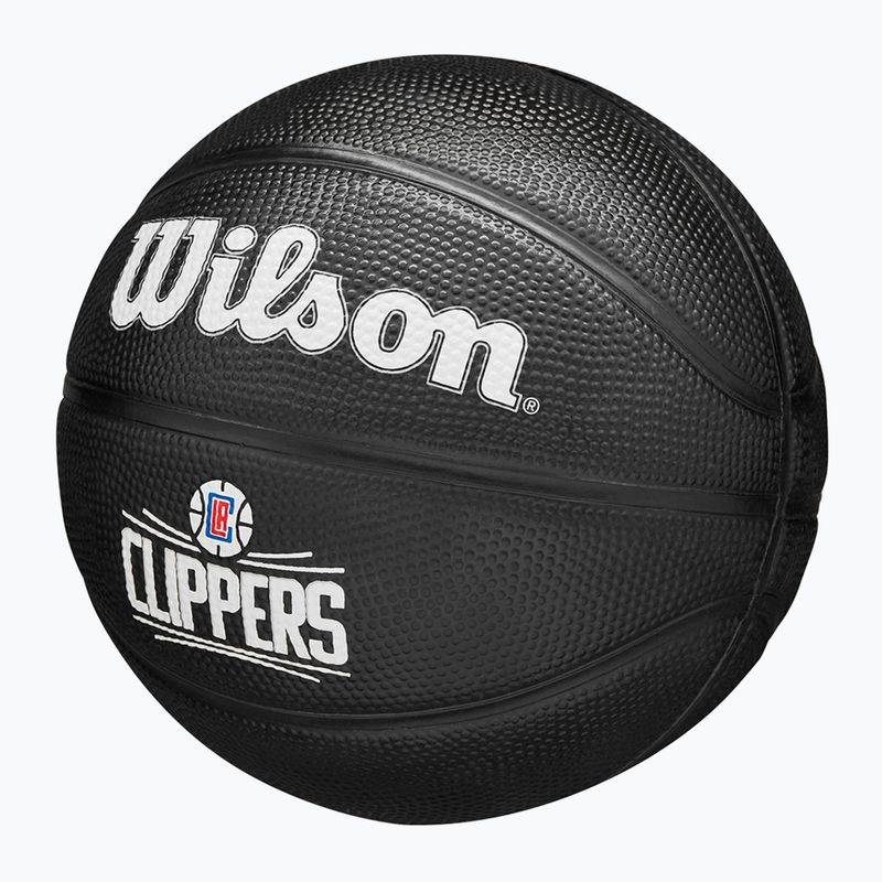 Wilson NBA Team Tribute Mini Los Angeles Clippers Basketball WZ4017612XB3 Größe 3 3
