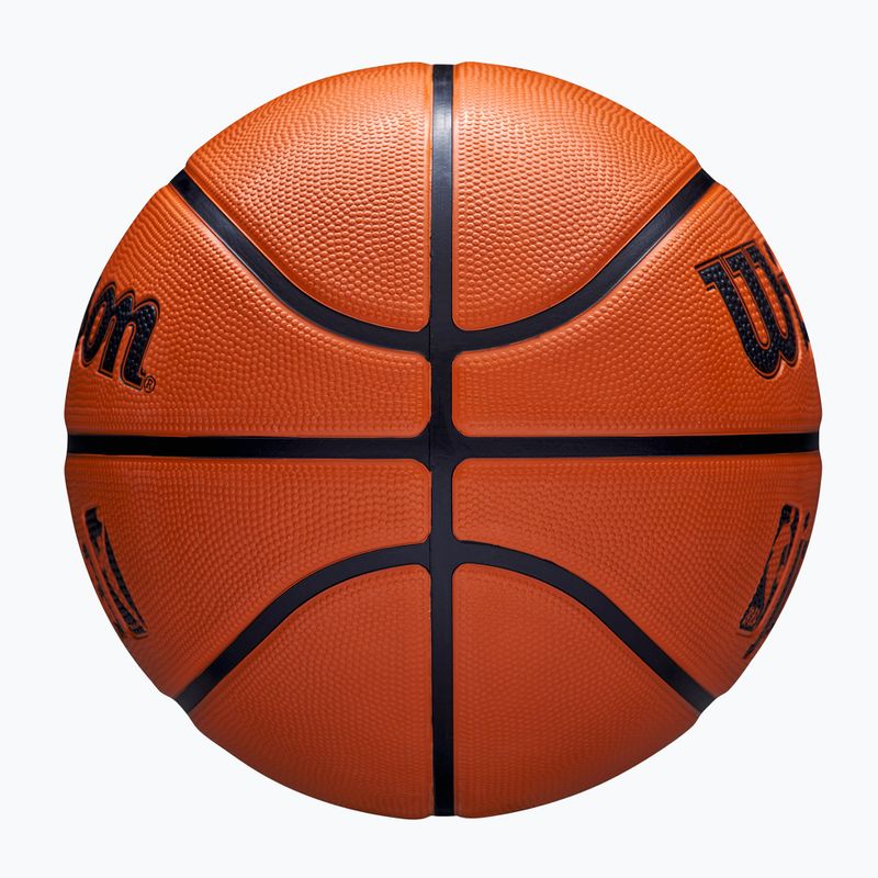 Kinder Basketball Wilson NBA JR Drv Fam Logo braun Größe 4 6