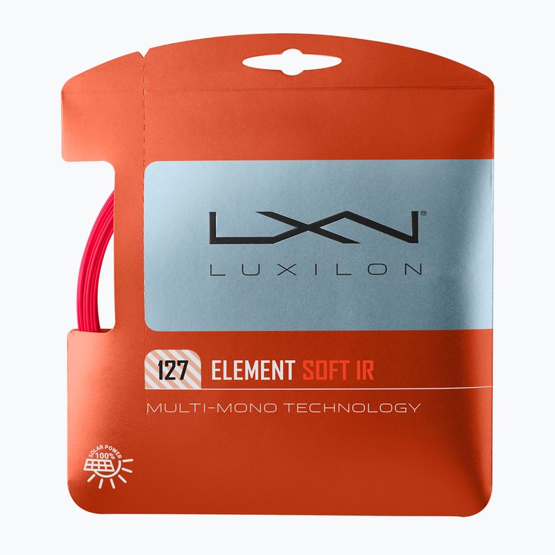 Tennissait Luxilon Element IR Soft 127 12,2 m infrared