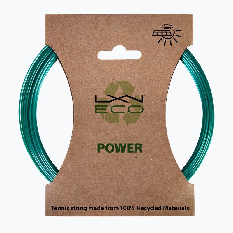 Tennissait Luxilon Eco Power 125 12,2 m teal