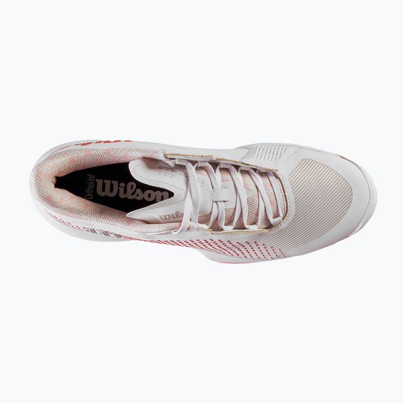 Damen Tennisschuhe Wilson Kaos Swift 1.5 rot und weiß WRS331040 16