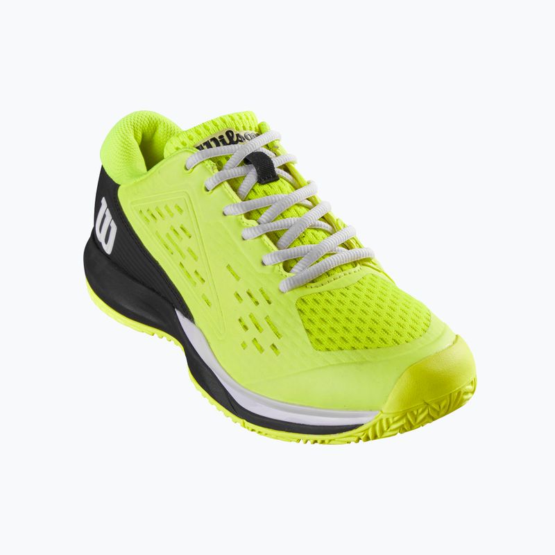 Wilson Rush Pro Ace Safety Kinder Tennisschuhe schwarz und gelb WRS331140 12