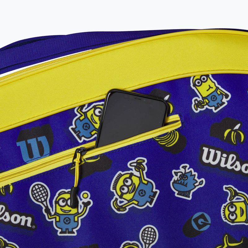 Wilson Minions Tennistasche V3.0 Team 3Pk navy blau WR8025501001 5