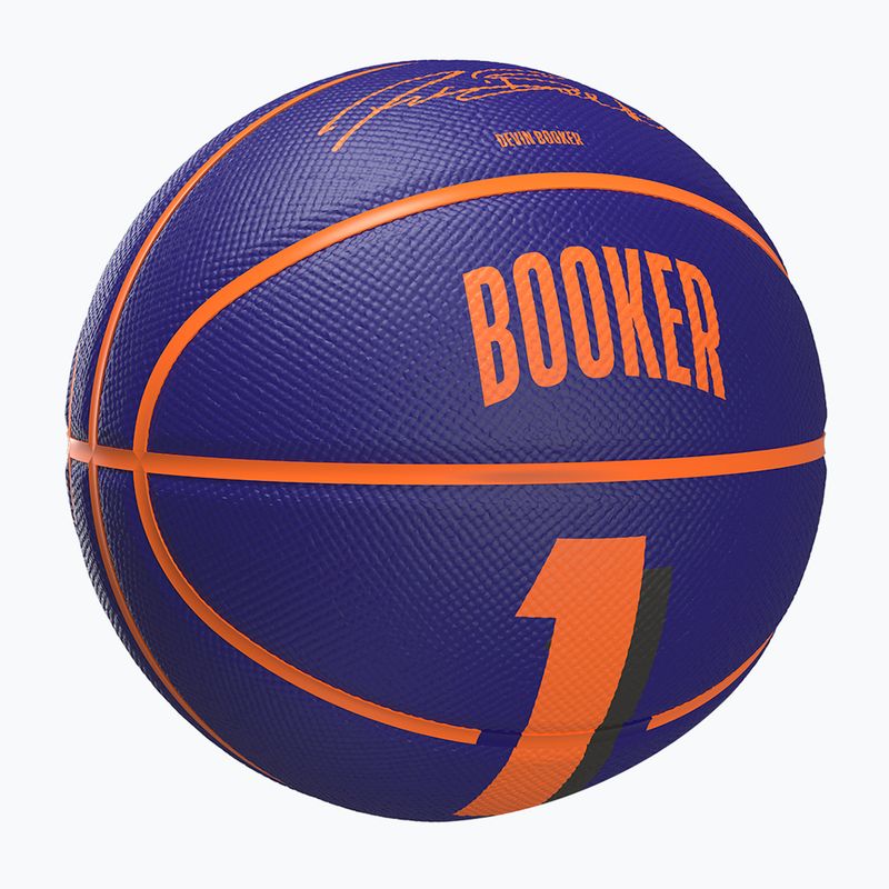 Kinder Basketball Wilson NBA Spieler Icon Mini Booker Marine Größe 3 2