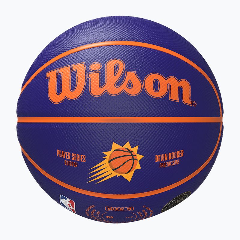 Kinder Basketball Wilson NBA Spieler Icon Mini Booker Marine Größe 3