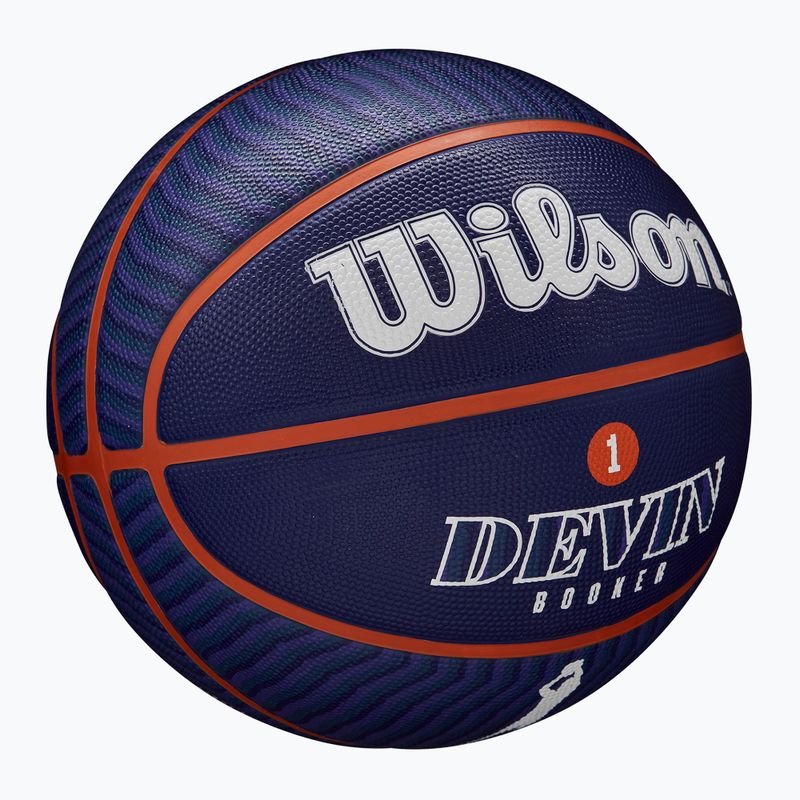 Wilson NBA Spieler Icon Outdoor Basketball Booker Marine 7 2