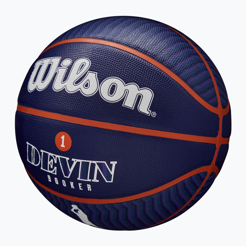 Wilson NBA Spieler Icon Outdoor Basketball Booker Marine 7 3