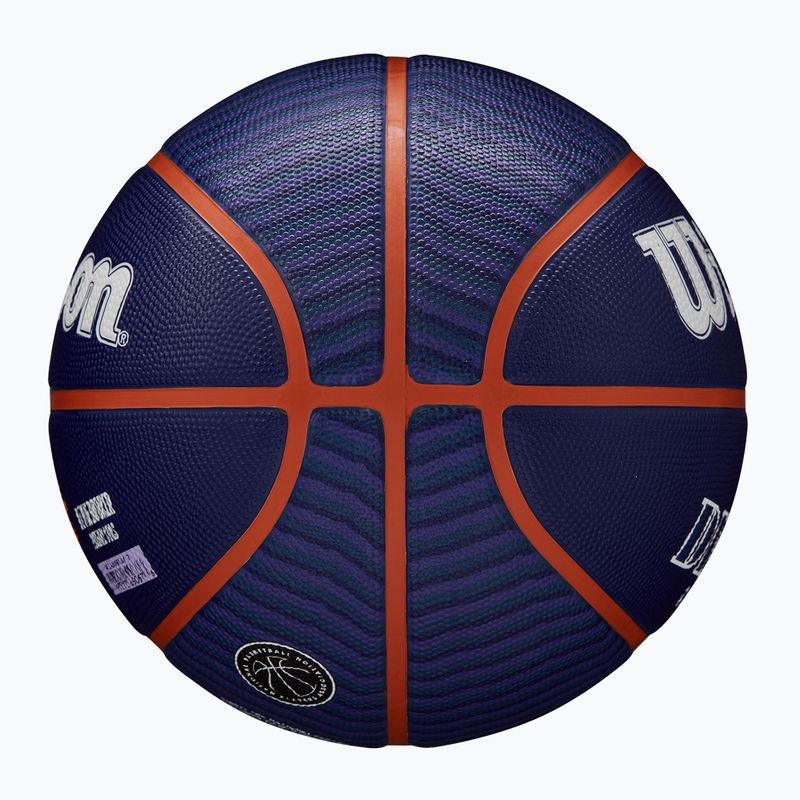 Wilson NBA Spieler Icon Outdoor Basketball Booker Marine 7 8