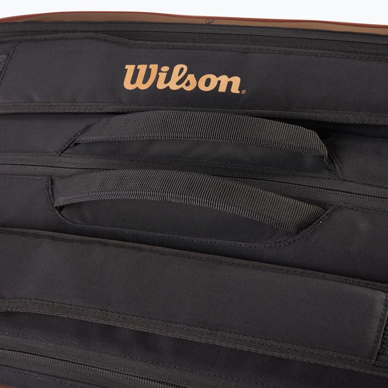 Wilson Super Tour 15Pk Pro Staff Tennistasche V14.0 braun WR8021901001 5