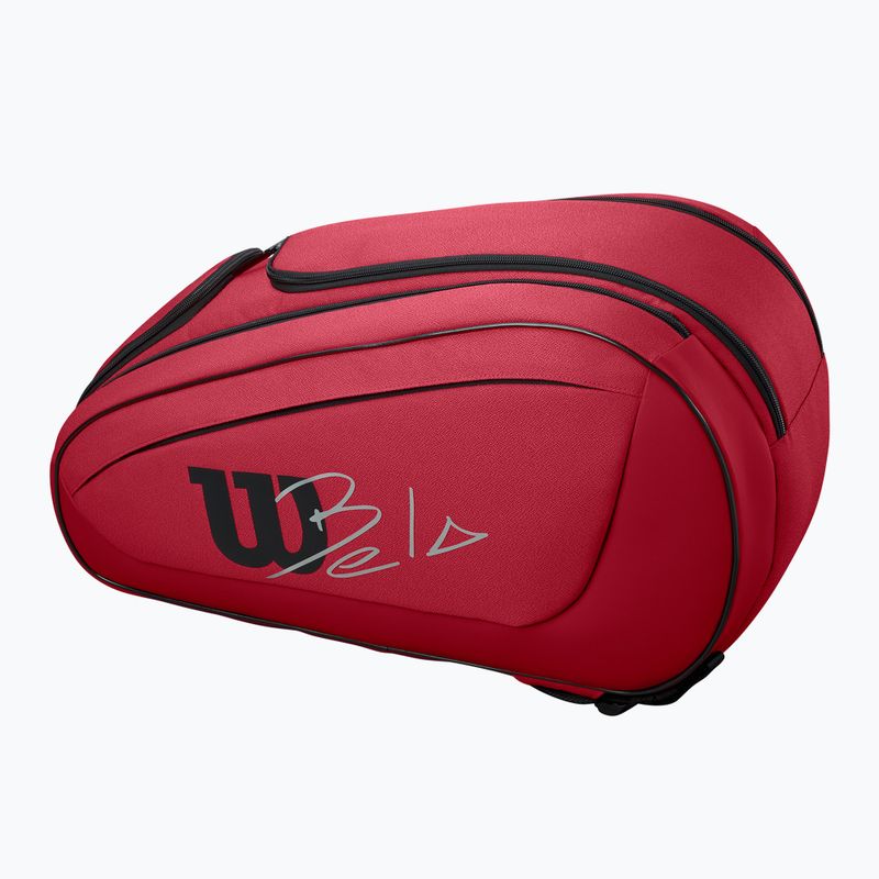 Wilson Bela Super Tour Schlägertasche rot