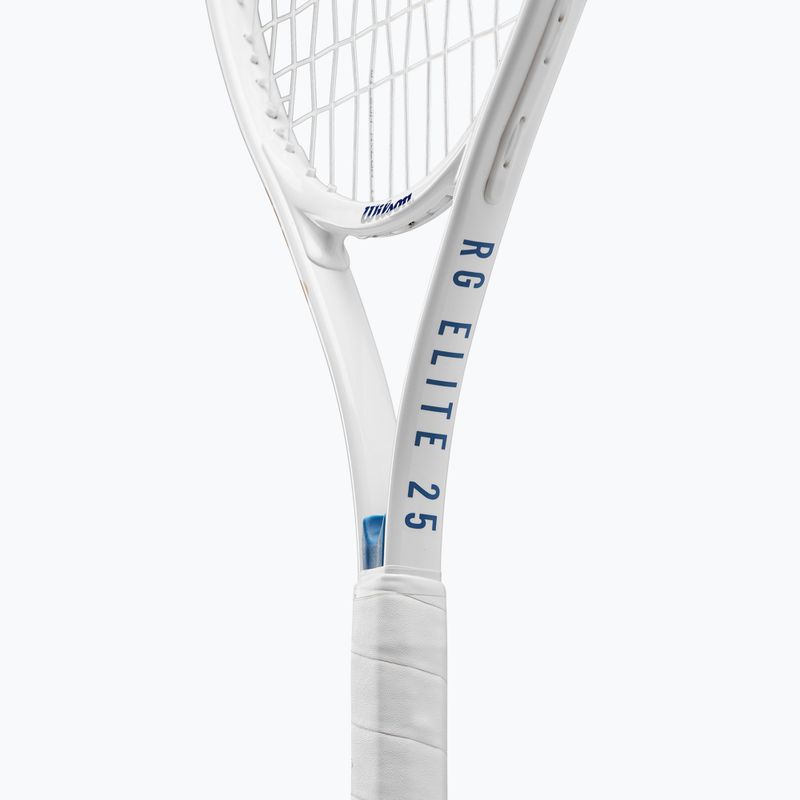 Wilson Roland Garros Elite 25 weiß/navy Kinder-Tennisschläger 6