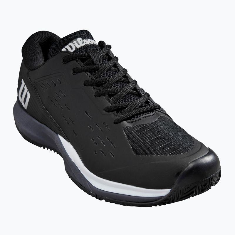 Herren Tennisschuhe Wilson Rush Pro Ace Clay schwarz/ombre blau/weiß 8