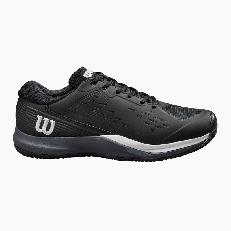 Herren Tennisschuhe Wilson Rush Pro Ace Clay schwarz/ombre blau/weiß 9