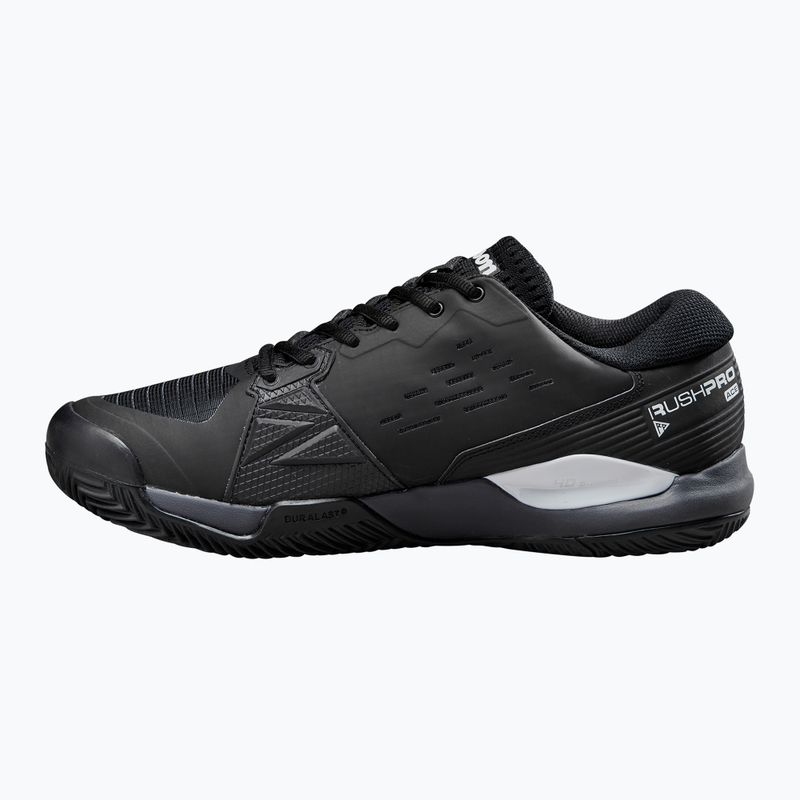 Herren Tennisschuhe Wilson Rush Pro Ace Clay schwarz/ombre blau/weiß 10