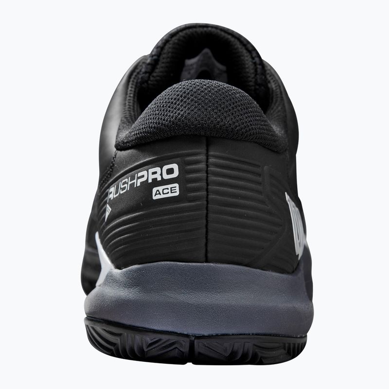 Herren Tennisschuhe Wilson Rush Pro Ace Clay schwarz/ombre blau/weiß 11