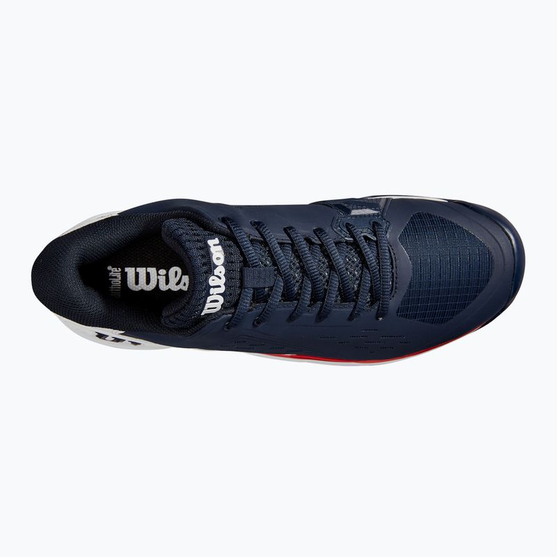 Wilson Rush Pro Ace Clay Herren Tennisschuhe navy blazer/weiß/infrarot 12