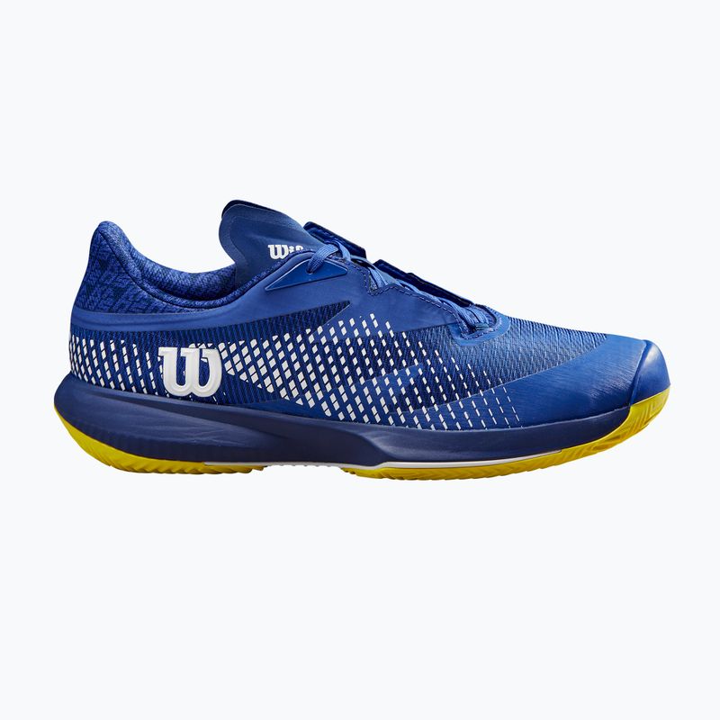 Herren Tennisschuhe Wilson Kaos Swift 1.5 Clay blau/sulphur spring/blauer Druck 9