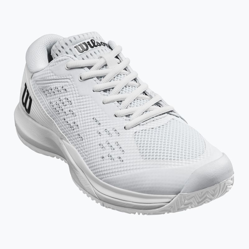 Damen Tennisschuhe Wilson Rush Pro Ace weiß/weiß/schwarz 8