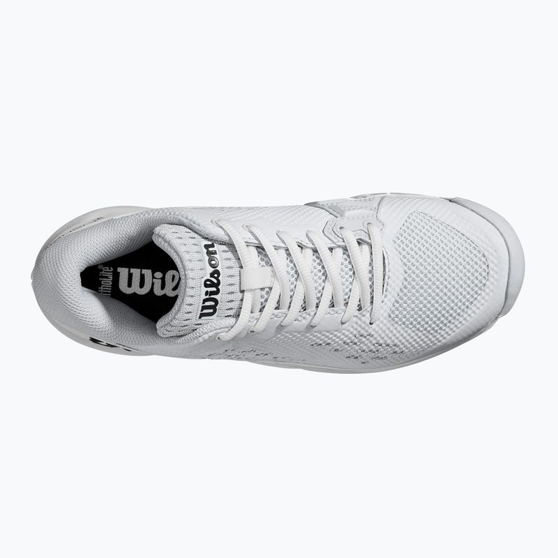 Damen Tennisschuhe Wilson Rush Pro Ace weiß/weiß/schwarz 12