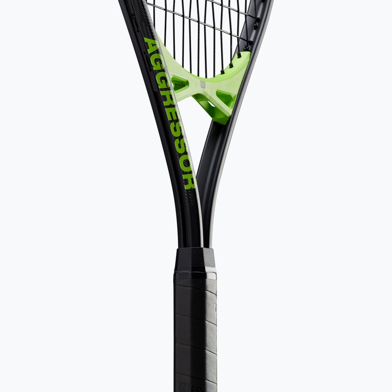 Tennisschläger Wilson Aggressor black/ green 6
