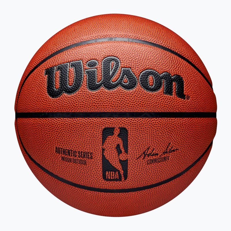 Basketball Wilson Authentic Indoor Outdoor brown Größe 6