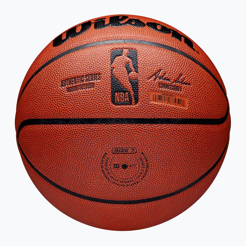 Basketball Wilson Authentic Indoor Outdoor brown Größe 6 6