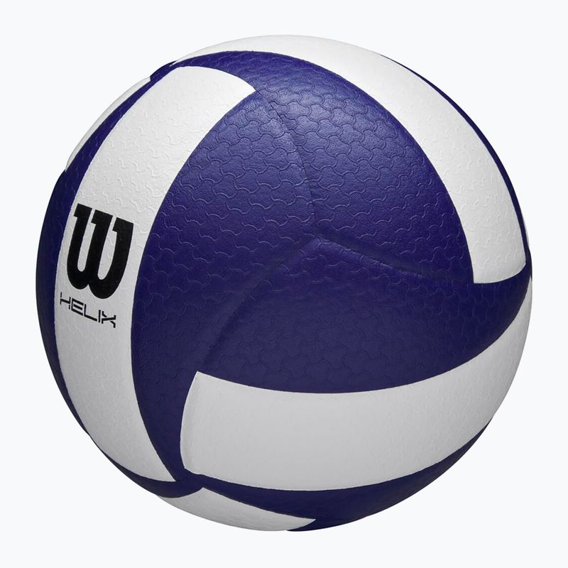 Volleyball Wilson Helix Game Ball blue/white Größe 5 2