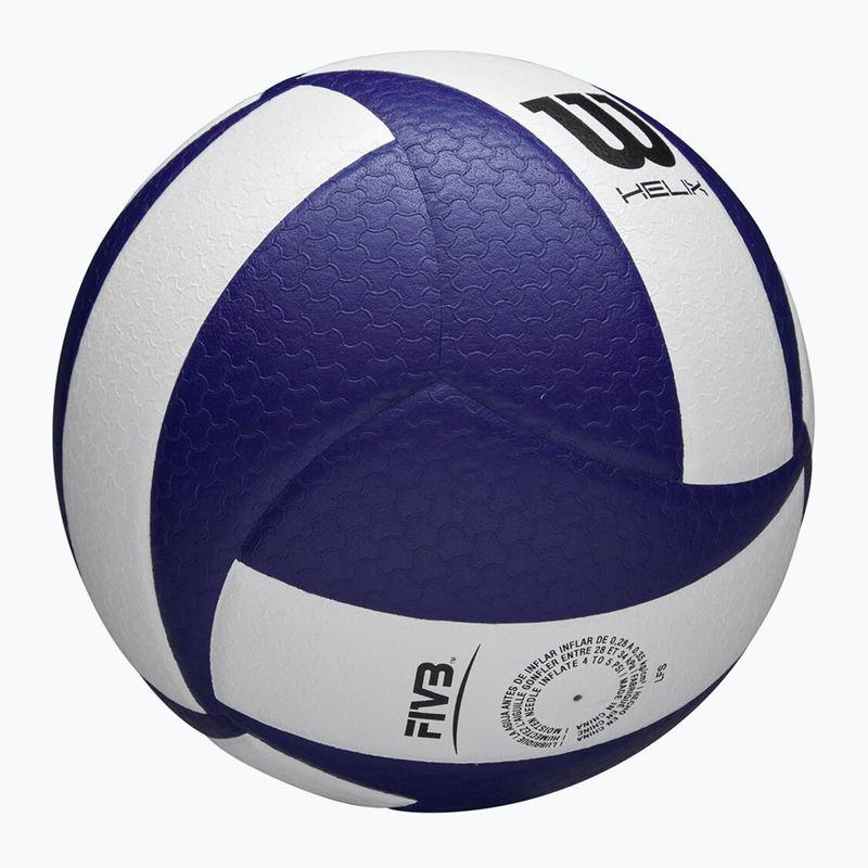 Volleyball Wilson Helix Game Ball blue/white Größe 5 6