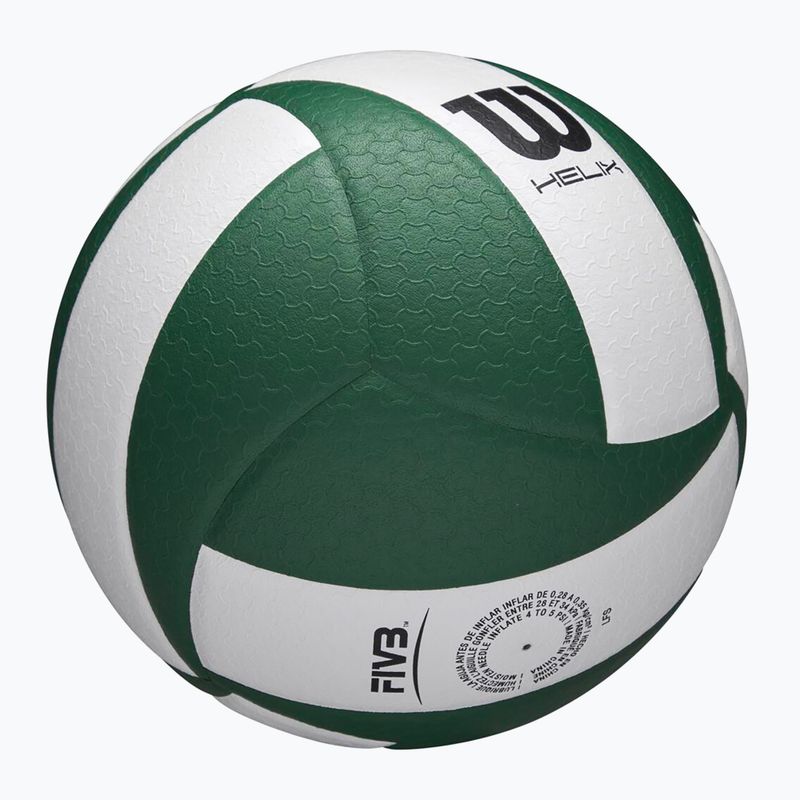 Volleyball Wilson Helix Game Ball green/white Größe 5 6